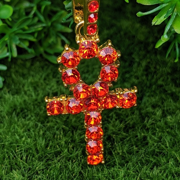 🆕Egyptian Ankh & 20" Cuban Chain - Picture 3 of 7